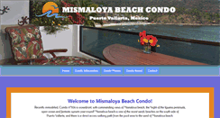 Desktop Screenshot of mismaloyabeachcondo.com